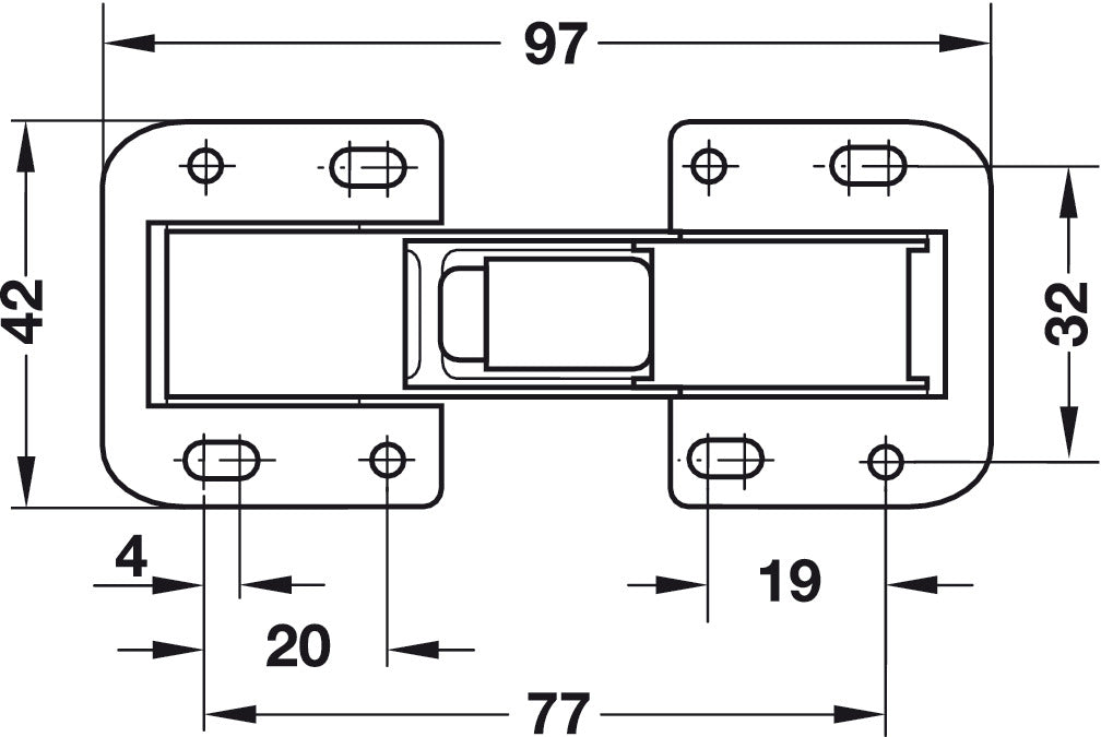 90D Spacer Plate 2.0mm Pl White