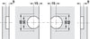 180D Hinge for Folding Doors ScrFix