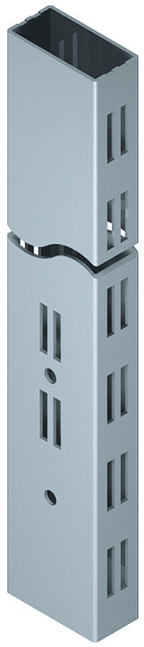 4 Side Column Dbl Slot 60x30x2515mm Slv