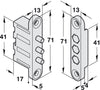 3 Pin Current Transmitter Brass/Pl White