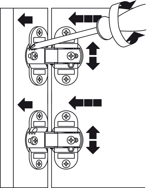 180D Hinge for Folding Doors ScrFix
