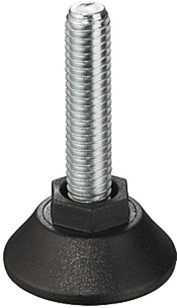 Adj Screw D46mm w Fixed Foot M10x30mm