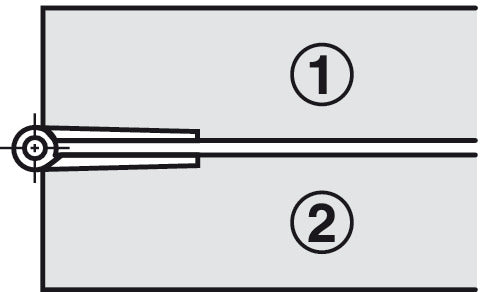 270D Flap Hinge Steel PNP