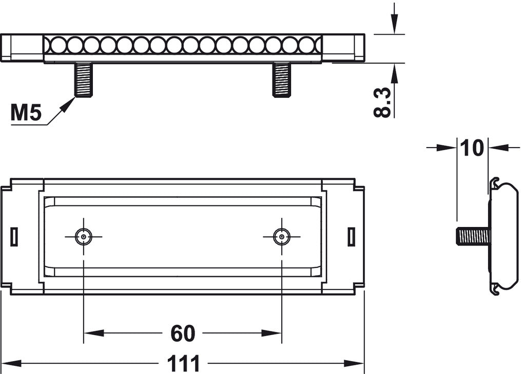 Accuride 0115RC Ball Carriage-BB Polymer