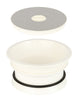 W/Top Bin Holder D168mm Pl Wht