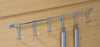 6 Hook Rack Chrome 400mm
