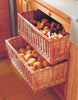 Wicker Bskt FS 4 Hdl 220x450x375mm 450mm
