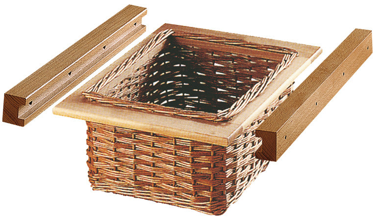 Wicker Basket/Run Set 500mm Beech