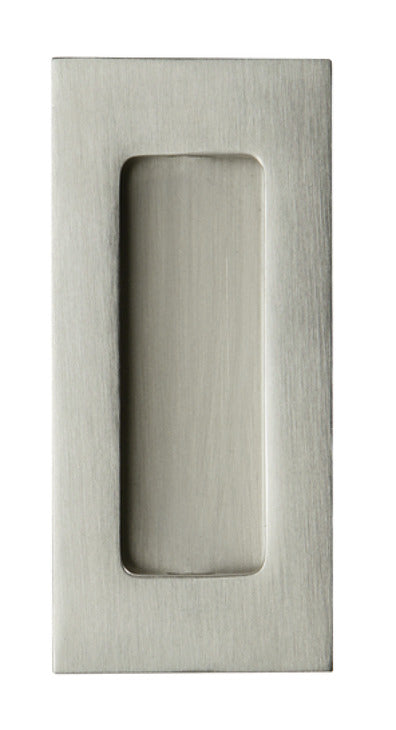 Flush Pull Hdl 102x50mm Brass PB