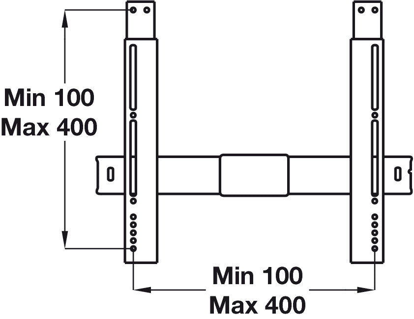Vogel's THIN415 Wall Mnt Brk Tilt 32-55