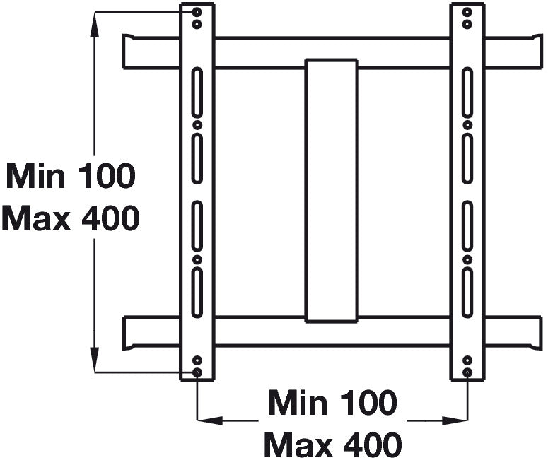 Vogel's THIN445 Wall Mnt Brk Tilt 32-55