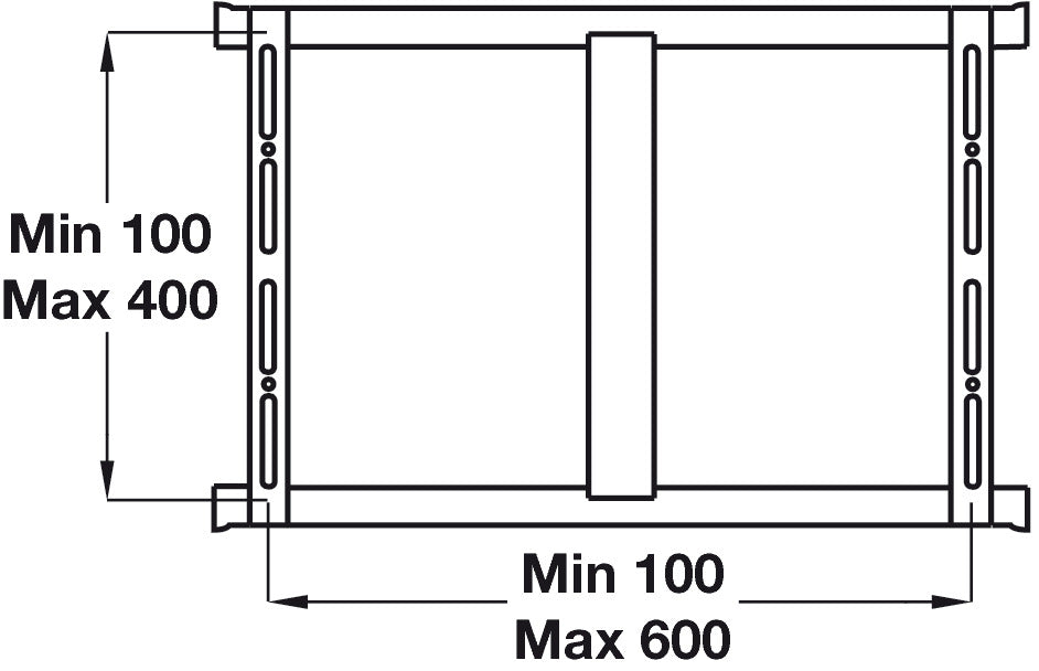 Vogel's THIN545 Wall Mnt Brk Tilt 40-65