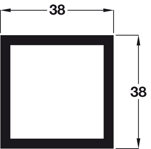 Alu Floor to Ceiling Column Post 4m SAA