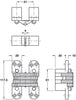218 Crimestall Soss Hinge ZA/St SN