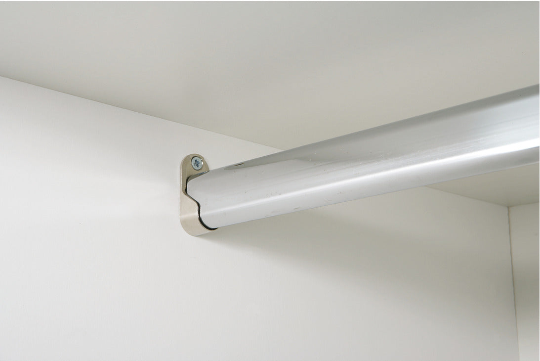 W/Robe Rail Set 450mm/Single PC