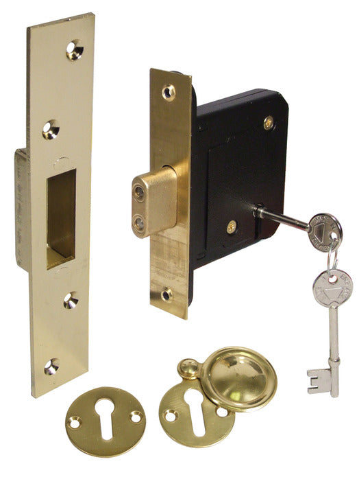 5 Lvr Mortice Deadlock 57/76mm SSS KA