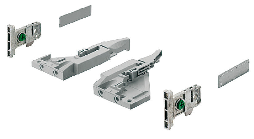 Vionaro Fitting Set 89+121mm Slv