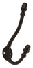Acorn Hat+Coat Hook 90x151mm Cast Iron
