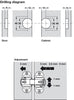 180D Hinge for Folding Doors ScrFix
