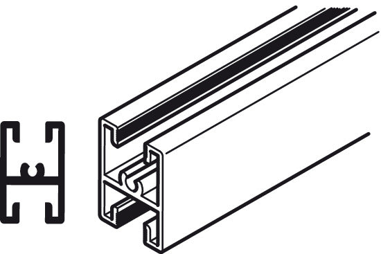 Aluflex 80 Bar Profile 1.5m SAA