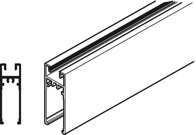 Aluflex 80 Btm Frame Profile 1.5m SAA