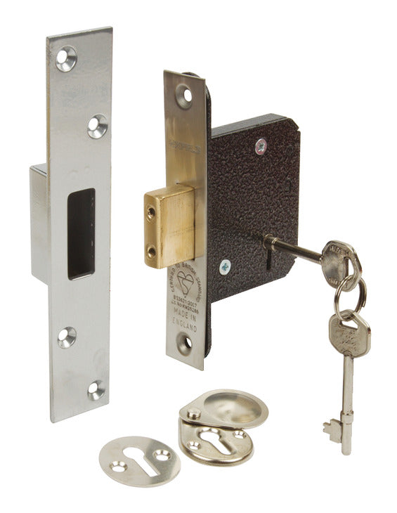 5 Lvr Mortice Deadlock 57/76mm SSS Dif