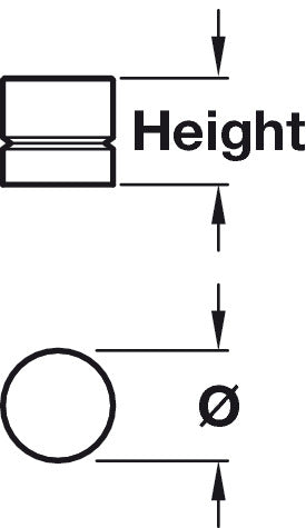 Acer Knob Stainless Steel D18x23mm