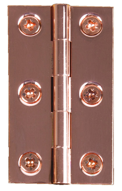 Broad Style Hinge 64x35mm Brass Copper