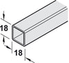 Smartcube End Sec x2 300/250mm Alu Blk