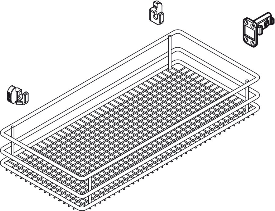 VS SUB Side 300mm Bskt UH 2xSph Chr