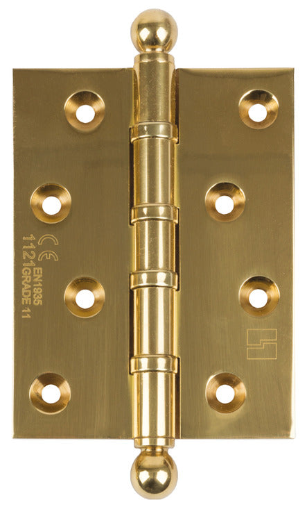 Butt Hinge Ball FR30 100x75mm Brs SCP