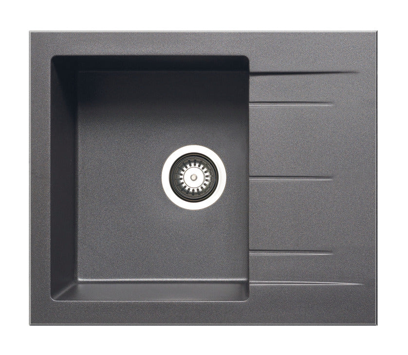 Alazia Granite 590mm 1.0B Inset Sink Gry