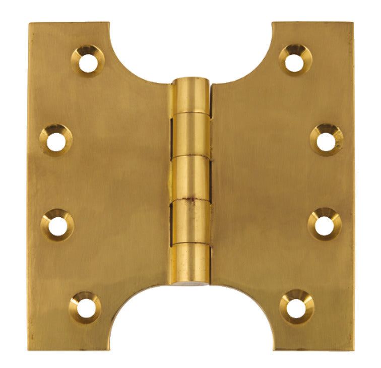 2x Parliament Hinge 100x100mm Brass BP