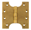 2x Parliament Hinge 100x100mm Brass BP