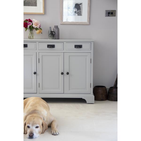 Aged Bronze Art Deco Drawer Pull