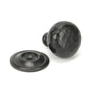 Aged Bronze Hammered Mushroom Cabinet Knob 32mm
