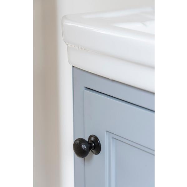 Aged Bronze Hammered Mushroom Cabinet Knob 32mm