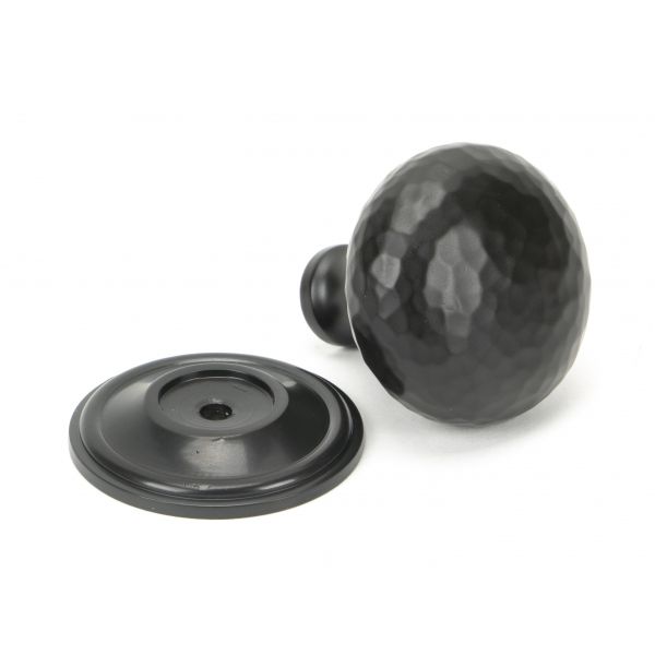 Aged Bronze Hammered Mushroom Cabinet Knob 38mm Product Code: 46029