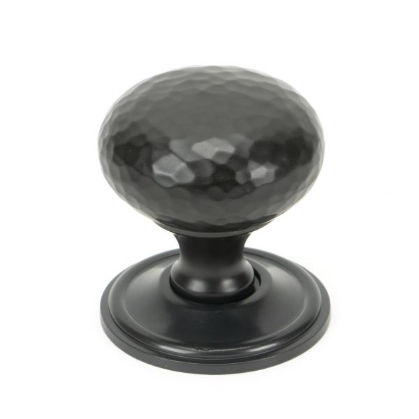 Aged Bronze Hammered Mushroom Cabinet Knob 38mm Product Code: 46029
