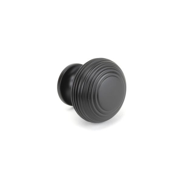 Aged Bronze Beehive Cabinet Knob 40mm
