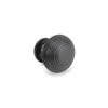 Aged Bronze Beehive Cabinet Knob 40mm