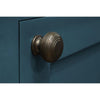 Aged Bronze Beehive Cabinet Knob 40mm
