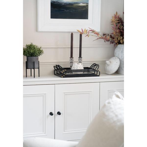 Aged Bronze Beehive Cabinet Knob 30mm