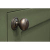 Aged Bronze Mushroom Cabinet Knob 38mm