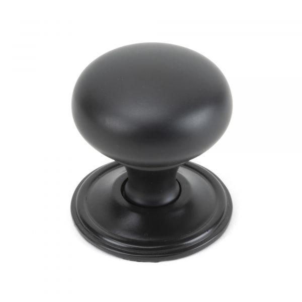 Aged Bronze Mushroom Cabinet Knob 38mm
