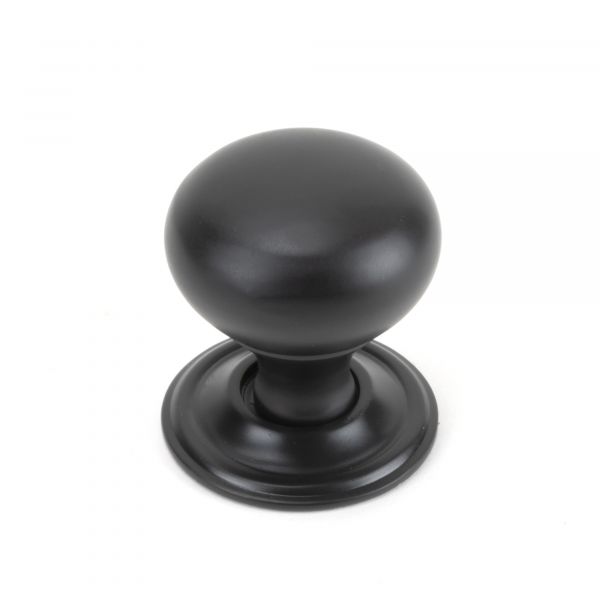 Aged Bronze Mushroom Cabinet Knob 32mm