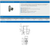 28.5MM TOOL OPERATED SLIDING DOOR LOCK L&F 4282