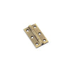 Alexander and Wilks Heavy Pattern Solid Brass Cabinet Butt Hinge - Pair