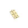 Alexander and Wilks Heavy Pattern Solid Brass Cabinet Butt Hinge - Pair