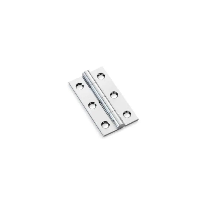 Alexander and Wilks Heavy Pattern Solid Brass Cabinet Butt Hinge - Pair